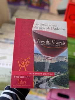 Côtes du Vivarais rouge, 3L